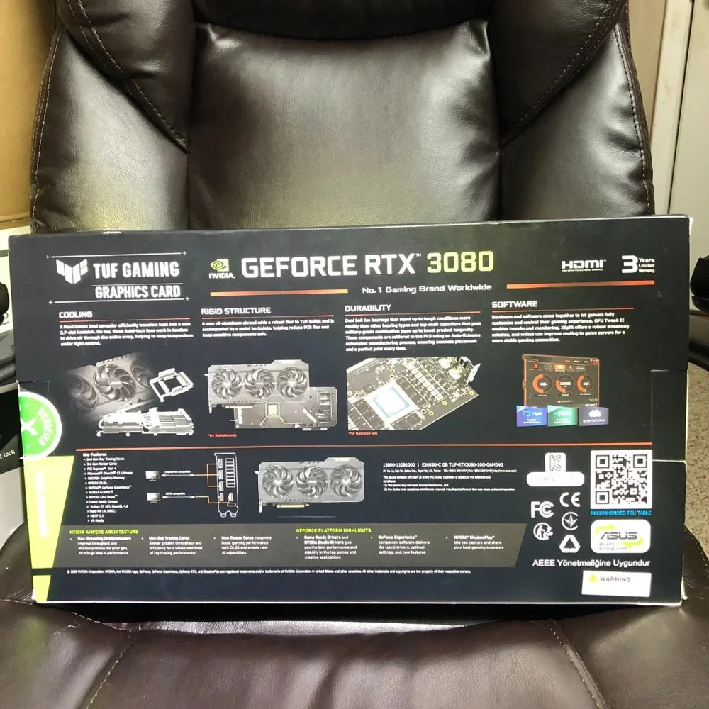 ASUS GeForce RTX 3080 TUF Gaming 10GB GDDR6X FHR NON-LHR